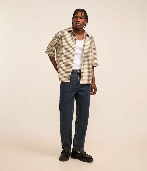 Pantalón Baggy Jeans con Bolsillos 1