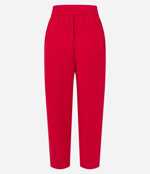 Pantalón Fluido con Cintura Elástica y Lazo