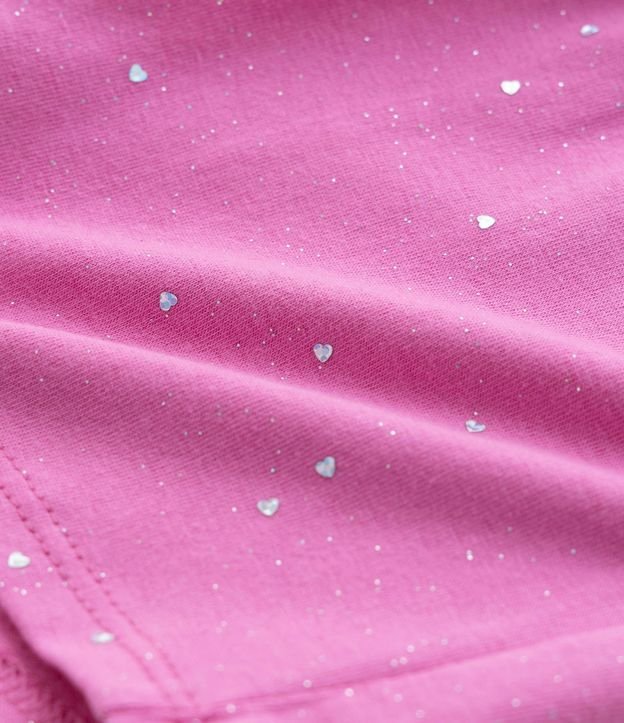 Short Clochard Infantil en Algodón con Brillo - Talle 1 a 5 años 5