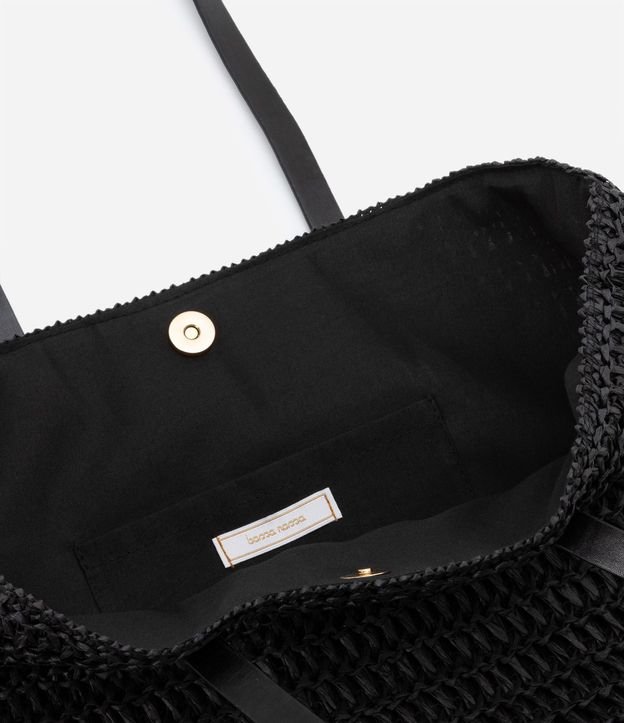 Bolso de Playa con Correa en PU y Detalle de Borla 7