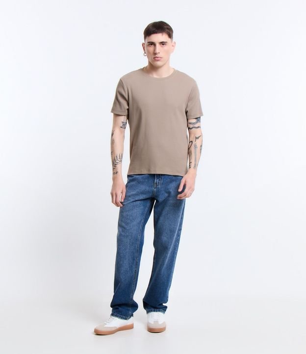 Remera Muscle en Media Malla con Manga Corta 3