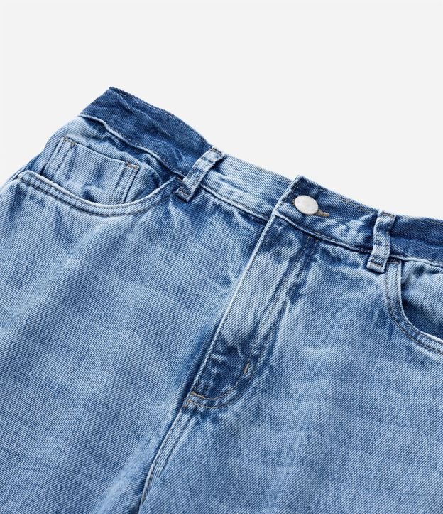 Pantalón Cargo en Jeans con Bolsillo Lateral - Talle 5 a 14 años 5
