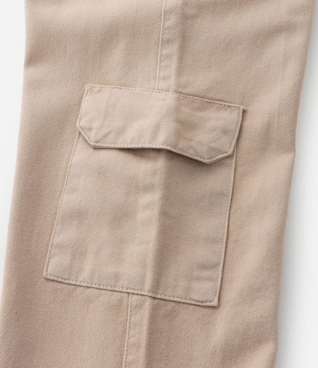 Pantalón Infantil en Jeans con Bolsillos Cargo - Talle 5 a 14  años 4