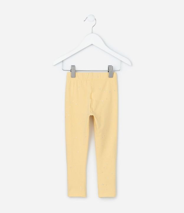 Pantalón Legging Infantil en Cotton con Purpurina - Talle 1 a 5 años 3