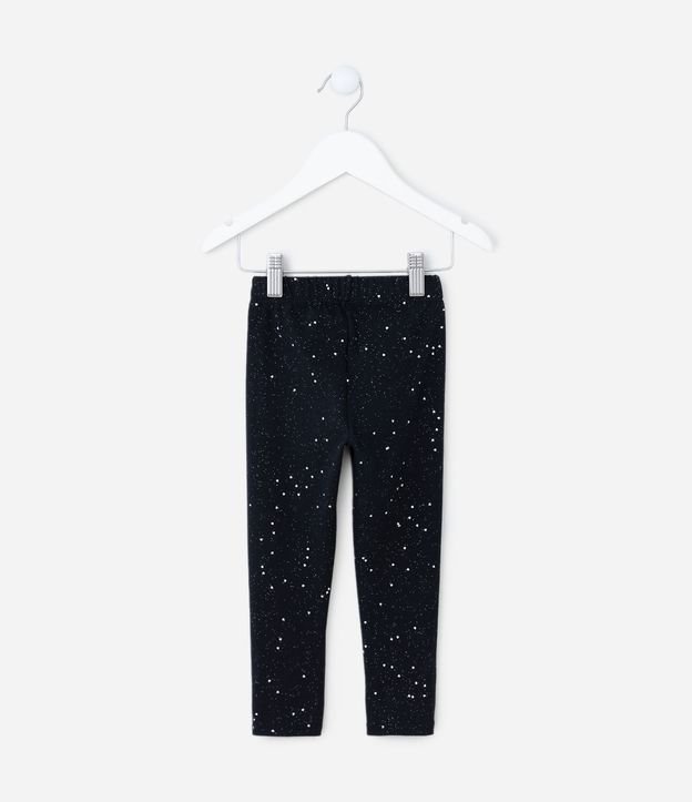 Pantalón Legging Infantil en Cotton con Purpurina - Talle 1 a 5 años 4