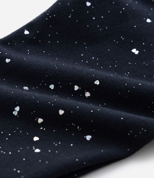Pantalón Legging Infantil en Cotton con Purpurina - Talle 1 a 5 años 5