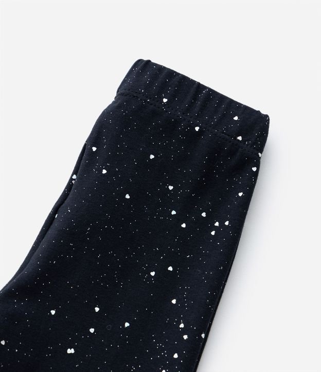 Pantalón Legging Infantil en Cotton con Purpurina - Talle 1 a 5 años 7
