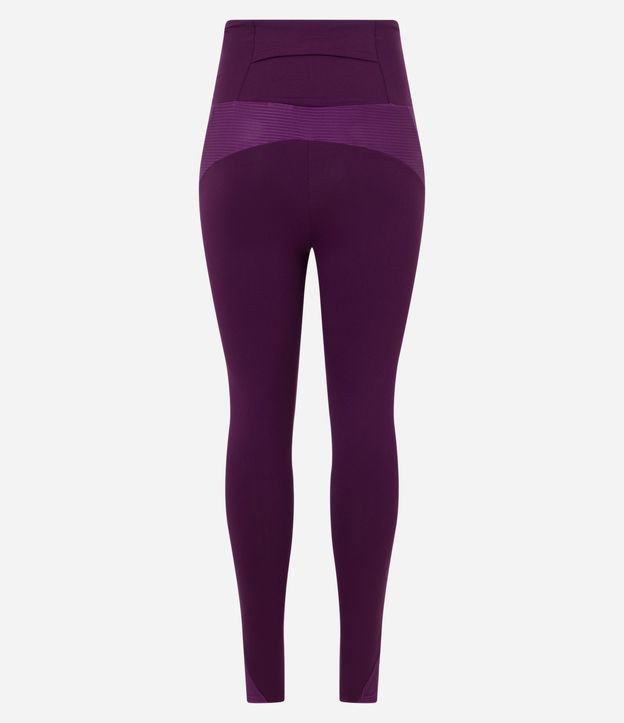 Pantalón Legging Deportiva en Poliamida con Detalle Texturizado 8