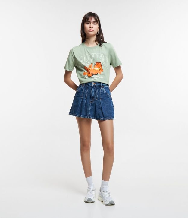 Remera en Algodón con Estampa Garfield 2