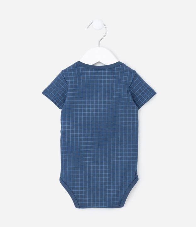 Body Infantil con Lettering Melhor Amigo do Papai - Talle 0 a 18 meses 3