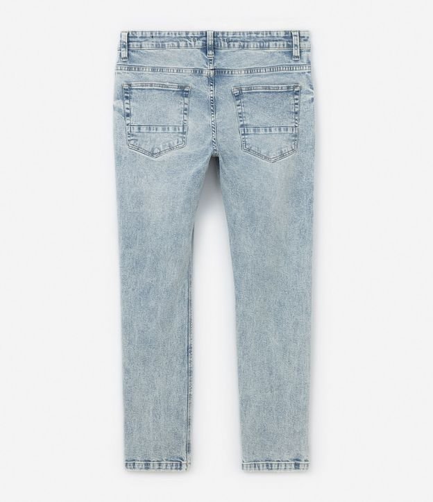 Pantalón Skinny Marmorizada con Lavado Dirty 9