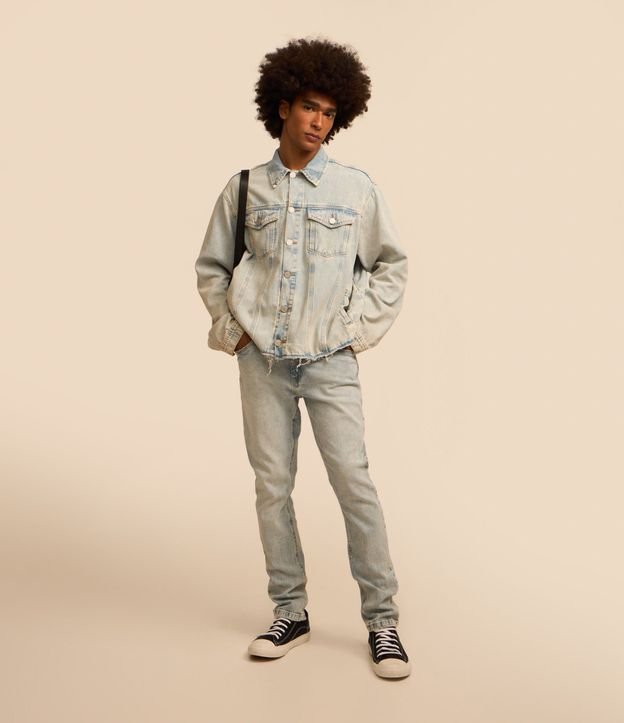 Pantalón Skinny Marmorizada con Lavado Dirty 4
