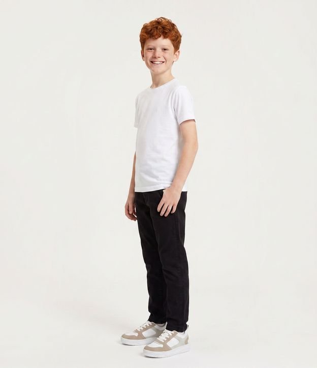 Pantalón Slim Infantil con Bolsillos - Talle 5 a 14 años 2