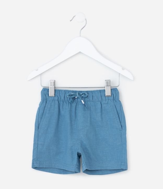 Bermuda Infantil en Lino con Bolsillo - Talle 1 a 5 años 2
