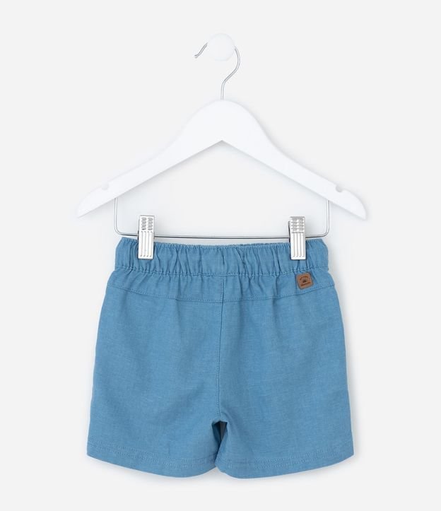 Bermuda Infantil en Lino con Bolsillo - Talle 1 a 5 años 3
