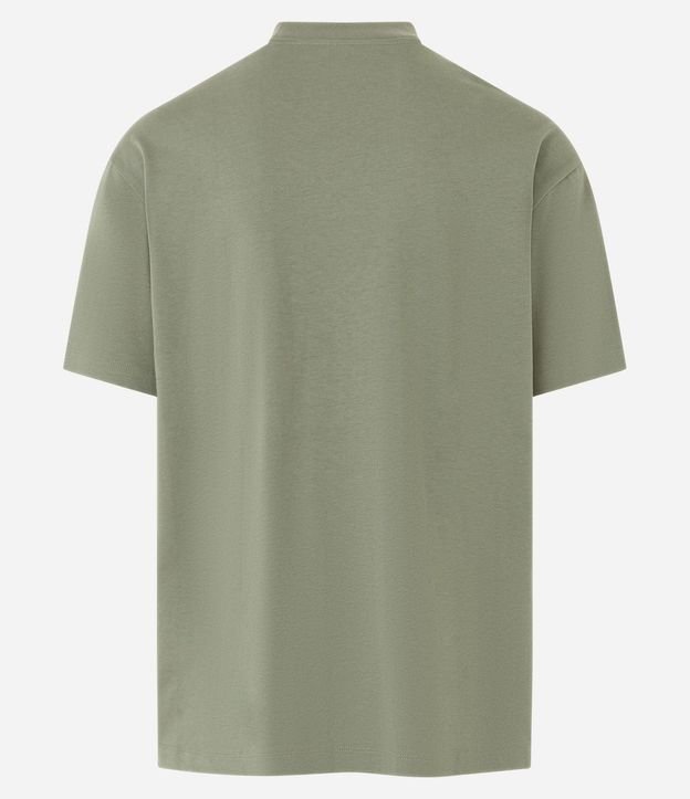 Remera Relaxed en Algodón con Efecto Grueso 6
