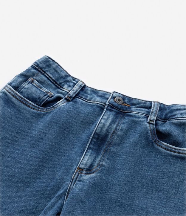 Pantalón Comfort Infantil en Jeans Jaspeado - Talle 5 a 14 años 4