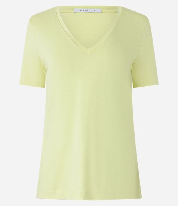 Blusa Básica en Viscosa con Escote V 2