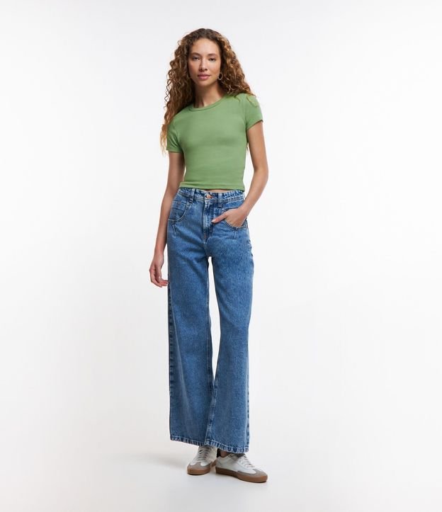 Blusa en Rib Acanalada 2