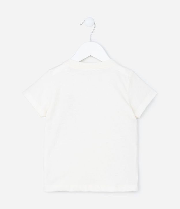 Remera Infantil con Pequeño Bolsillo y Estampado de Carpincho - Talle 1 a 5 años 4
