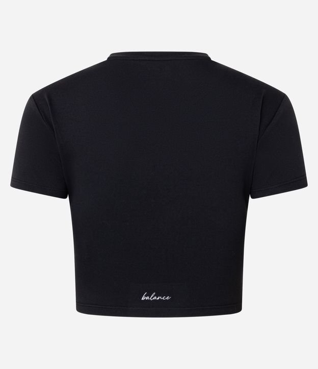 Remera Cropped Deportiva con Diferencial Tacto Suave 7