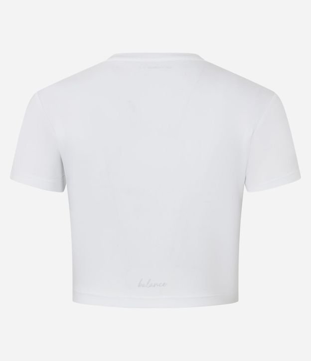 Remera Cropped Deportiva con Diferencial Tacto Suave 7