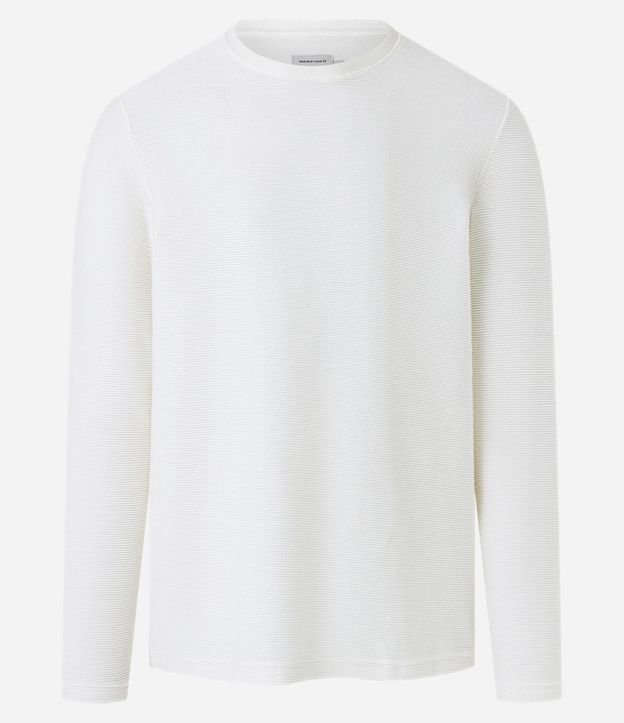 Remera con Textura Acanalada 7