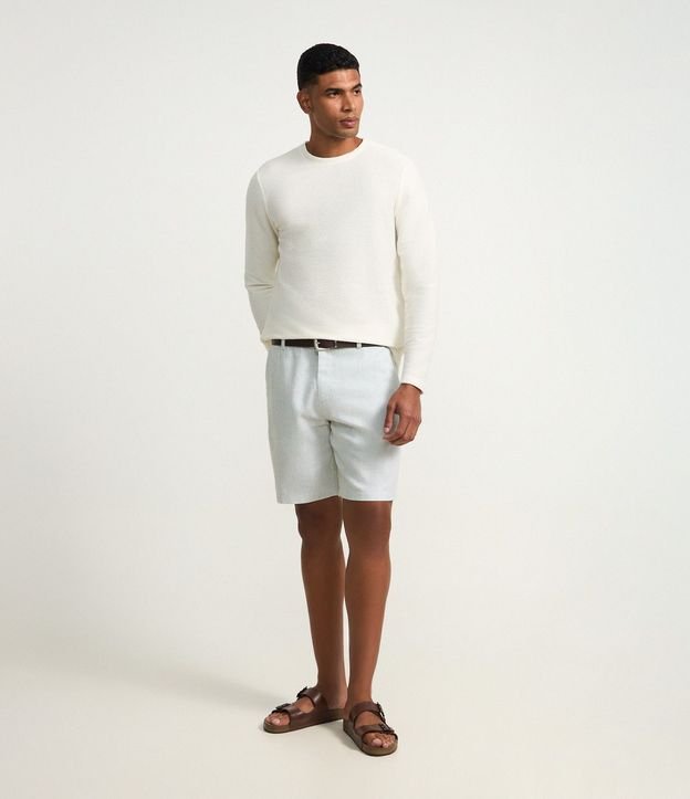 Remera con Textura Acanalada 3