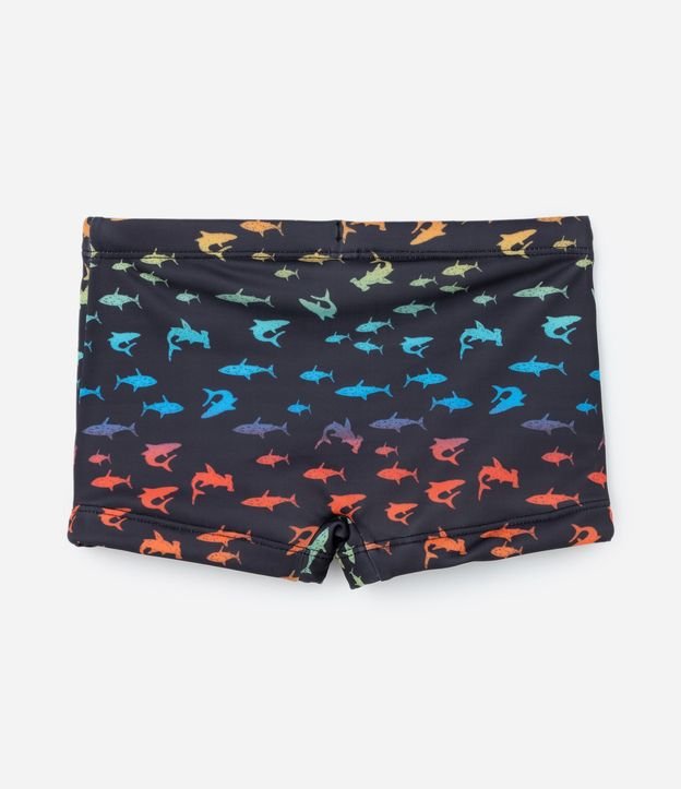 Boxer Infantil con Protección UV y Estampa de Tiburones - Talle 5 a 14 años 3