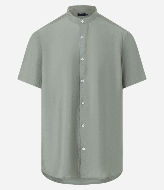 Camisa Slim en Viscolino con Cuello Padre y Textura 5