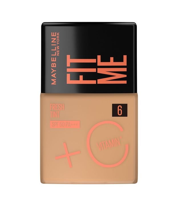 Base Liquida Maybelline NY Fit Me Fresh Tint con Vitamina C y SPF50 1