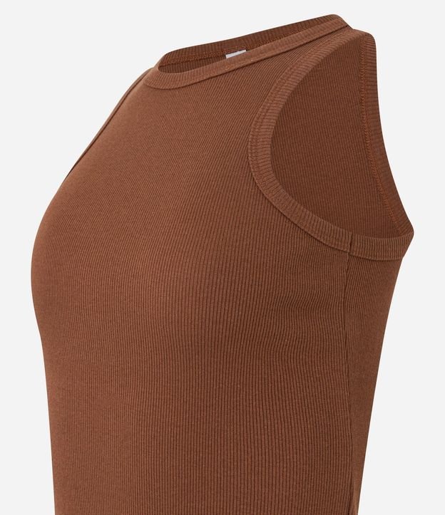 Blusa Musculosa Básica en Rib con Ligera Textura 9