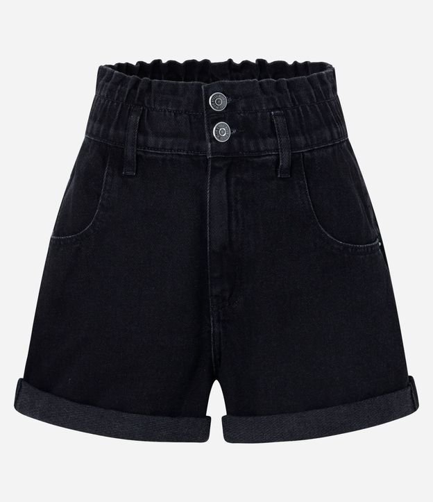 Short Baggy en Jeans con Cintura Doble 5