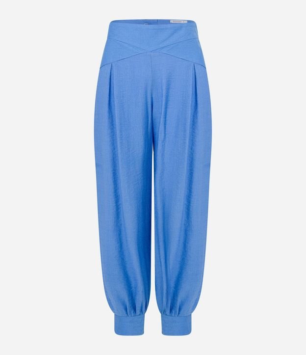 Pantalón Alladin en Crepé con Bajo Ajustado 6