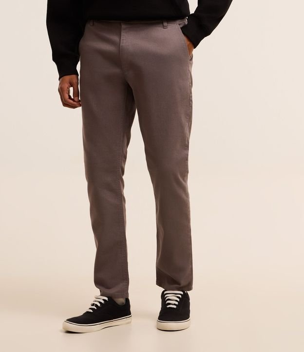 Pantalón Skinny en Sarga con Elastano 2