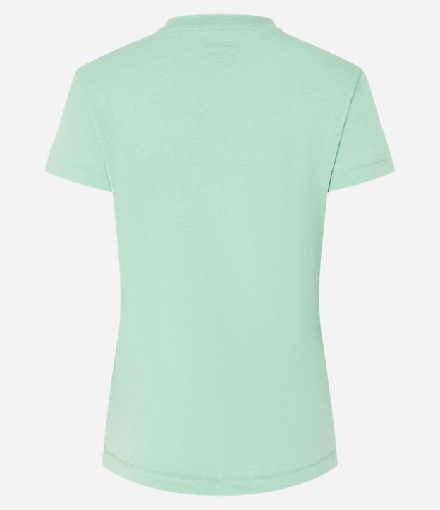 Blusa Básica en Algodón con Pequeño Bolsillo Delantero 9