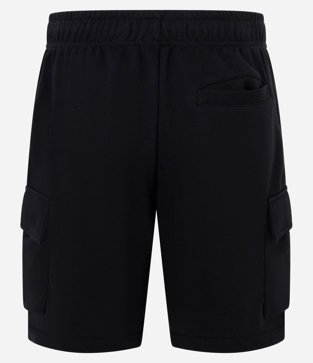 Bermuda en Tela French Terry con Bolsillo Cargo 7