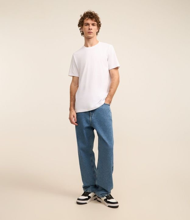 Remera Regular Básica en Algodón 3