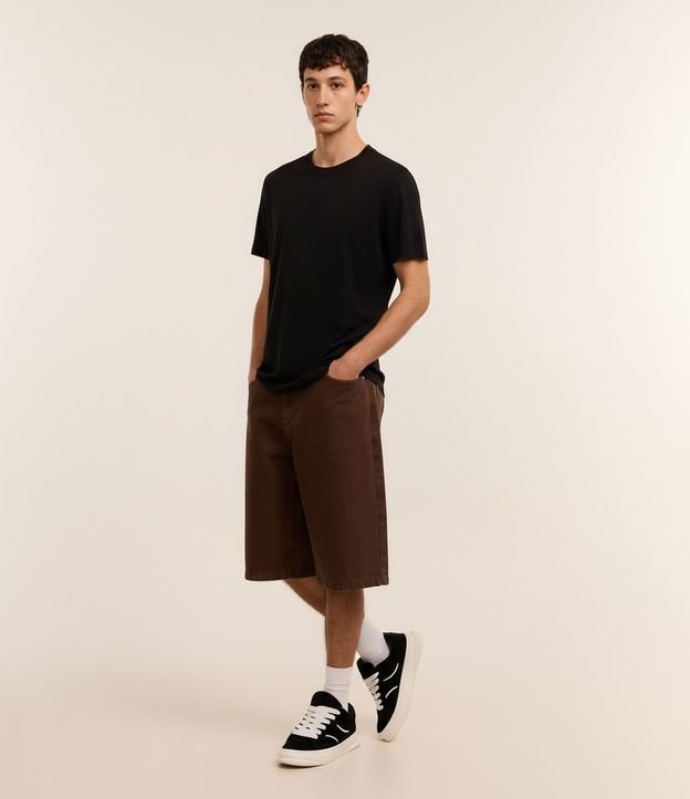 Remera Regular Básica en Algodón