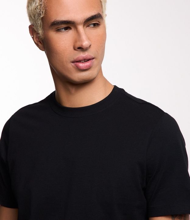 Remera Regular Básica en Algodón 5