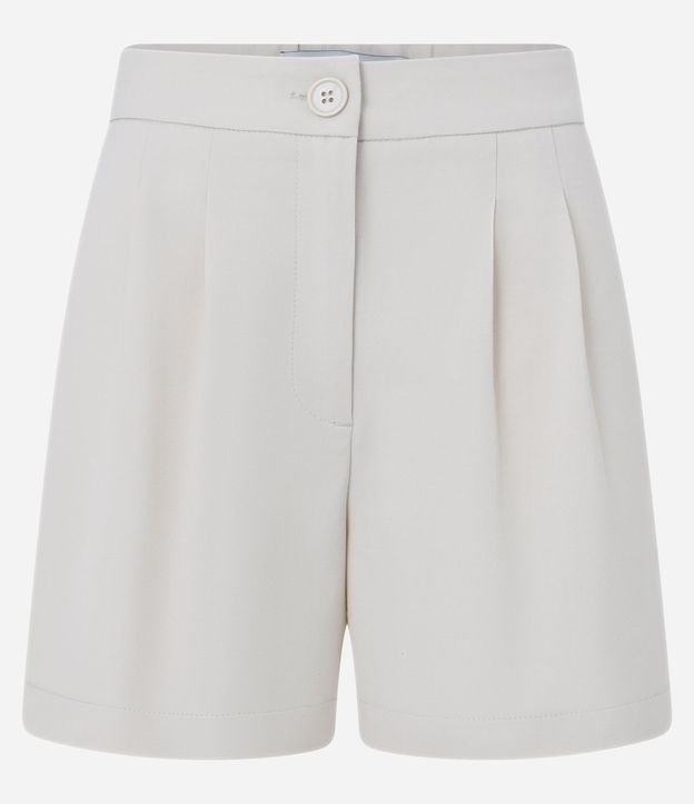 Short en Sastrería con Pliegues y Bolsillos 6