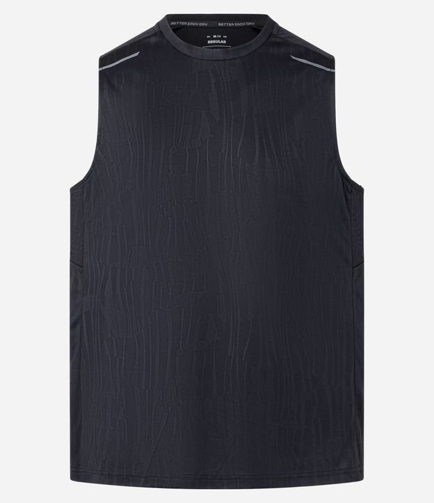 Musculosa Regular Deportiva con Estampa Heat Print 5
