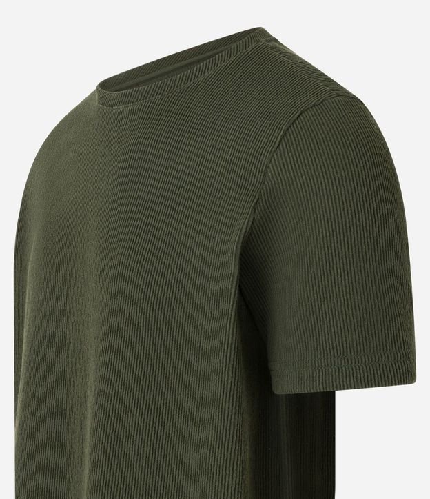 Remera Texturizada en Media Malla 10