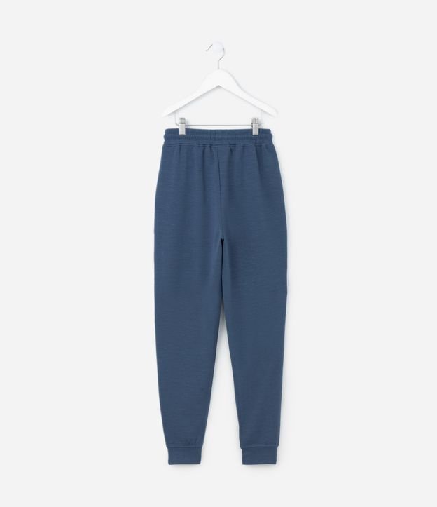 Pantalón Jogger Infantil en Modal con Recortes - Talle 5 a 14 años 3