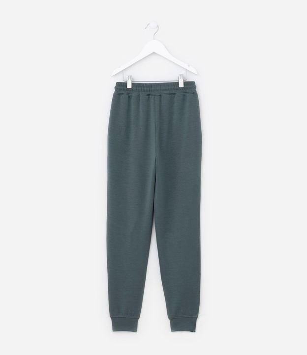 Pantalón Jogger Infantil en Modal con Recortes - Talle 5 a 14 años 4