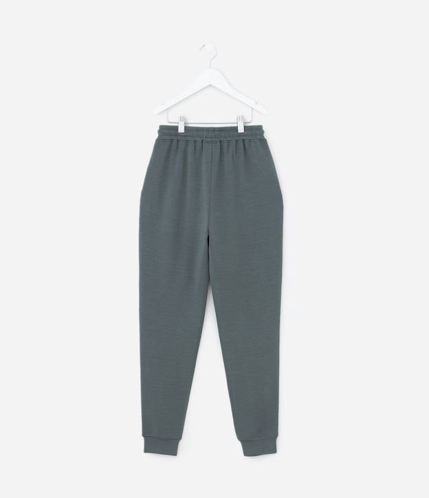 Pantalón Jogger Infantil en Modal con Recortes - Talle 5 a 14 años 3