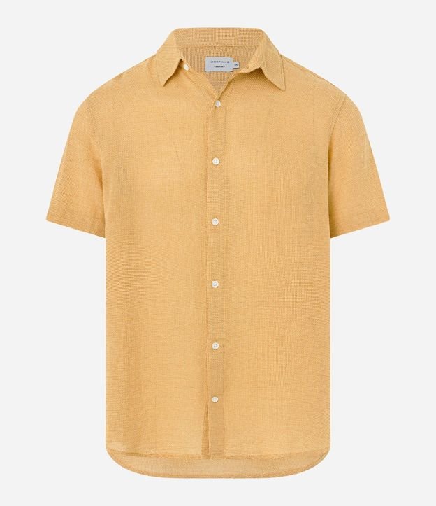 Camisa Comfort en Algodón con Textura 6