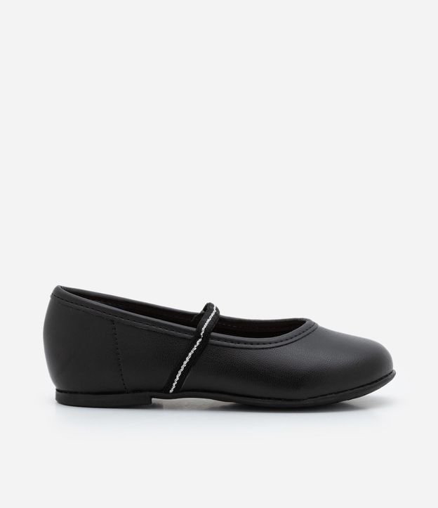 Zapatilla Infantil en PU con Tira Brillante Molekinha - Talle 20 al 25 5