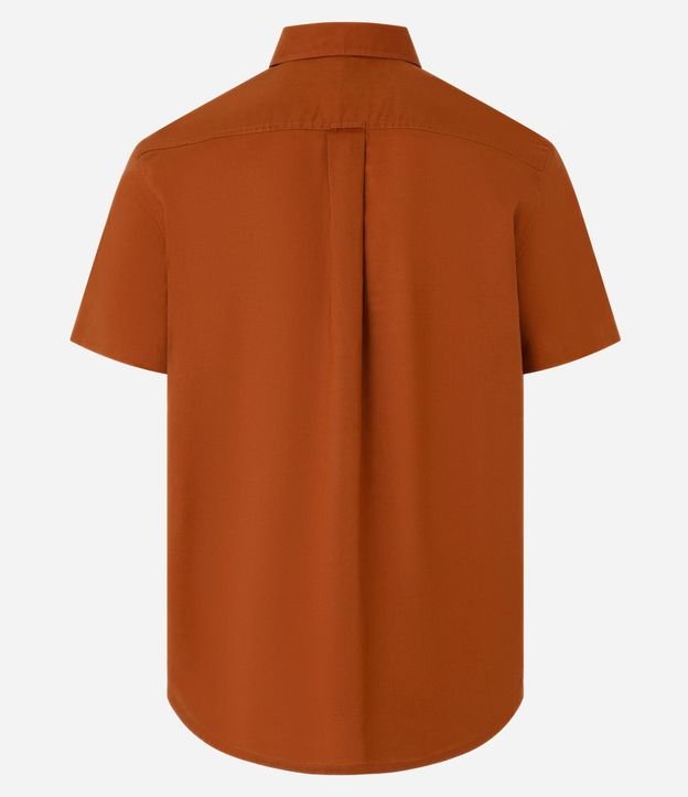 Camisa Comfort Básica en Lino con Manga Corta 2
