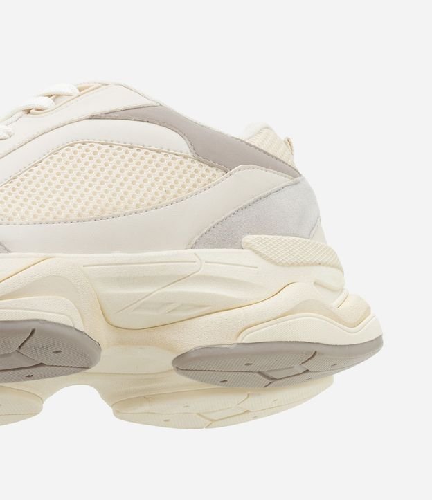 Championes Dad Sneaker en PU con Recortes y Suela Alta 3